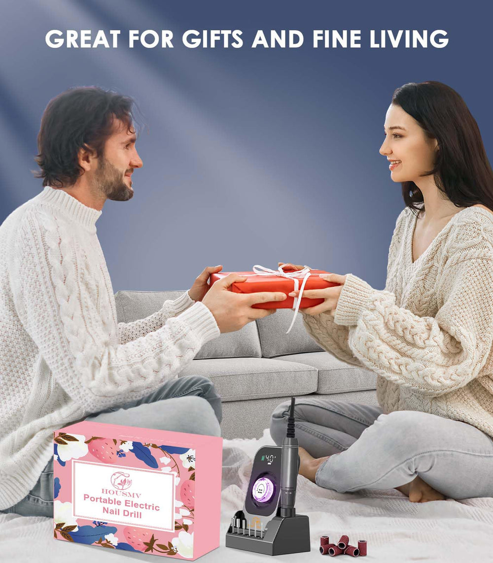HOUSMV caja regalo rosa para uñas, ideal como regalo de belleza.