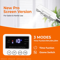 Hovinke Minuteur Vaporisateur visage assure un timing précis.