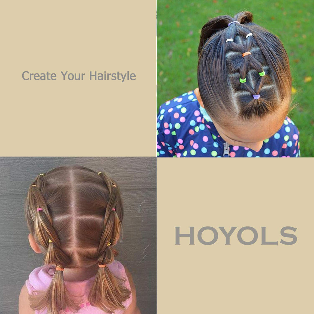 HOYOLS gomas-pelo-oficina-escuela: multipropósito para pelo y objetos como bolígrafos