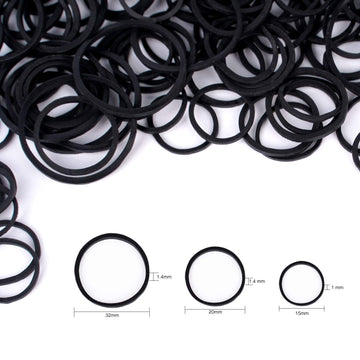 HOYOLS gomas-pelo-ponytail-coleta: ideales para coleta rápida sin daño