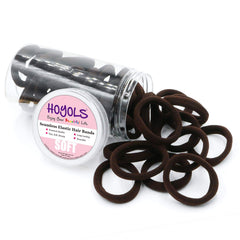 Hoyols gomas pelo sin costuras Espresso para cabello grueso.