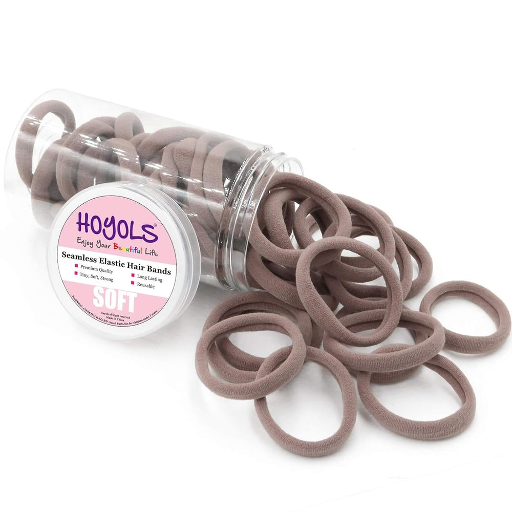 HOYOLS liga para pelo grande de tela suave, ideal para cabello grueso y rizado.