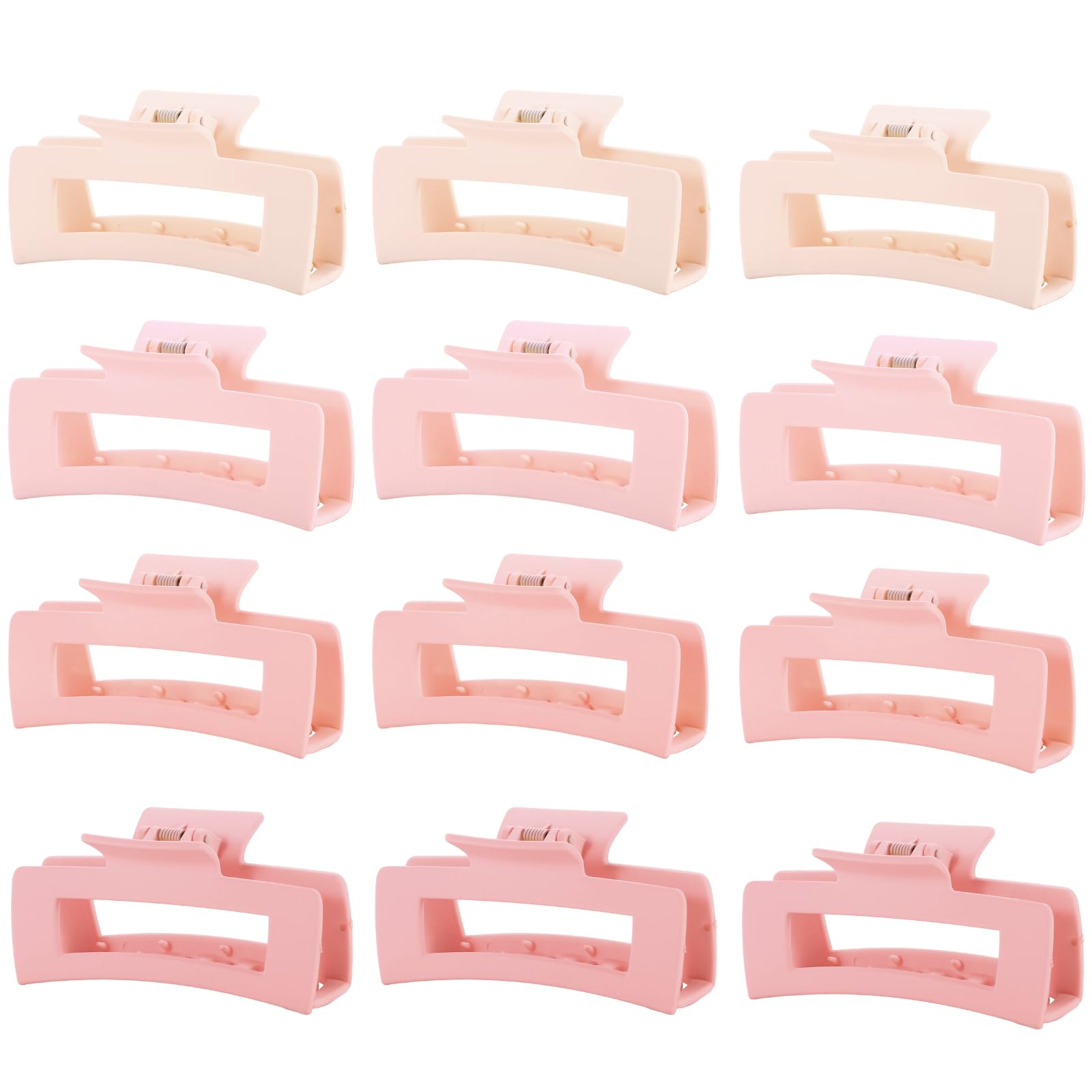 HQ-SITE gancho de pelo rosa cuadrado grande para uso diario.