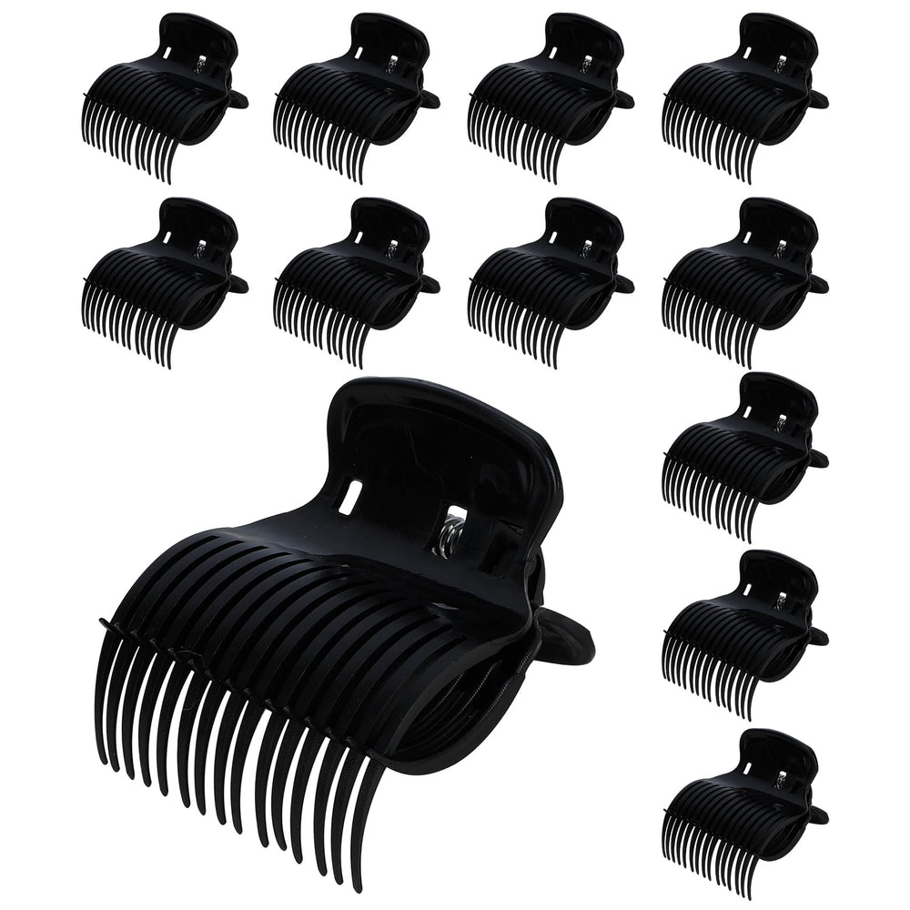 Pinzas Hropzrcs para rulos: 12 piezas versátiles para fijar rizos y ondas.