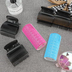 Pinza Hropzrcs para rizos, tamaño 6 cm por 5 cm, sujeción suave.
