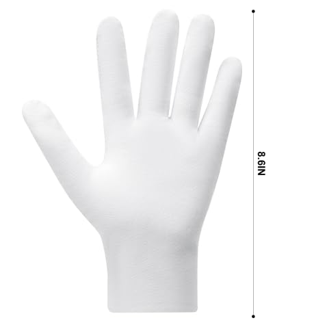 Textura suave de guantes Htaexpu para uso nocturno