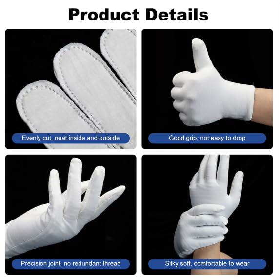 Guantes Htaexpu evitan derrame de crema durante la noche