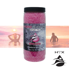 HTX cristales spa rosa para baño relajante