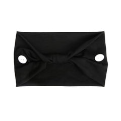 Huachi diadema con botones para mascarilla, práctica para médico durante largas jornadas.