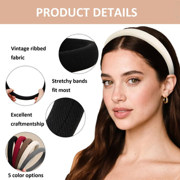 Diadema Huachi para todo tipo de pelo, solución versátil para peinados.