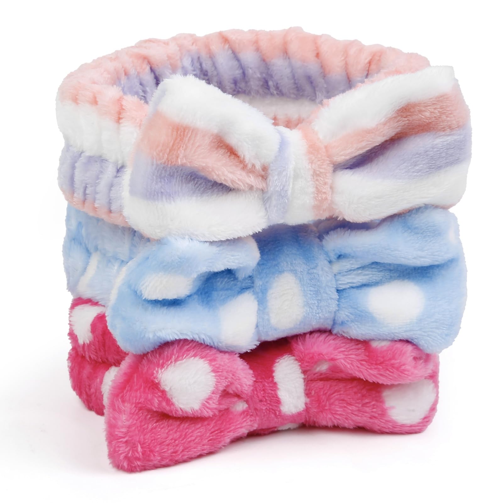 Huachi headbands multiusos, accesorio cómodo para maquillaje, limpieza y rutinas en casa.