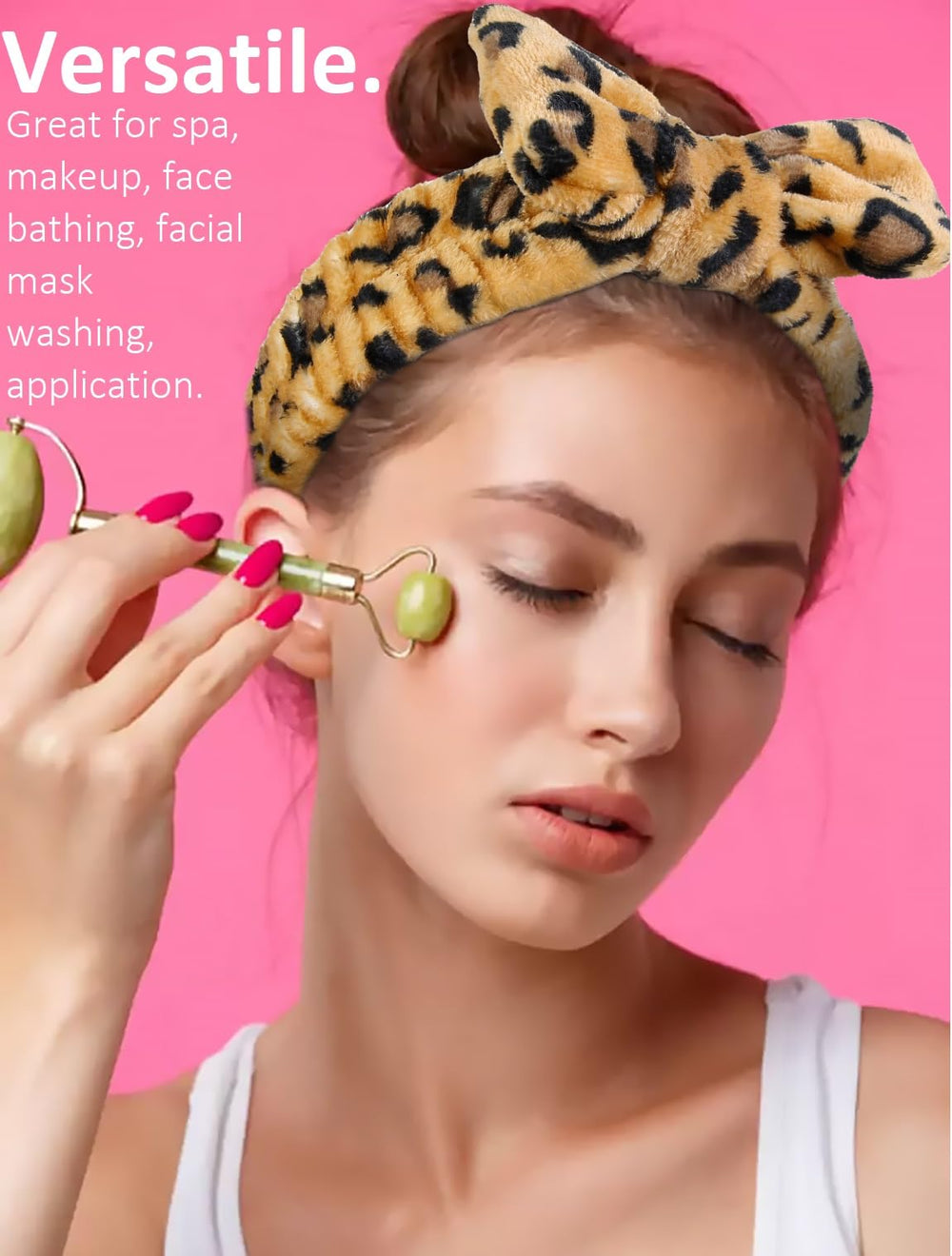 Huachi regalo para adolescentes, conjunto leopardo spa, opción de regalo elegante.