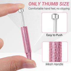 Herramienta de acero inoxidable Hualleko para perforaciones, duradera y sin rayaduras.