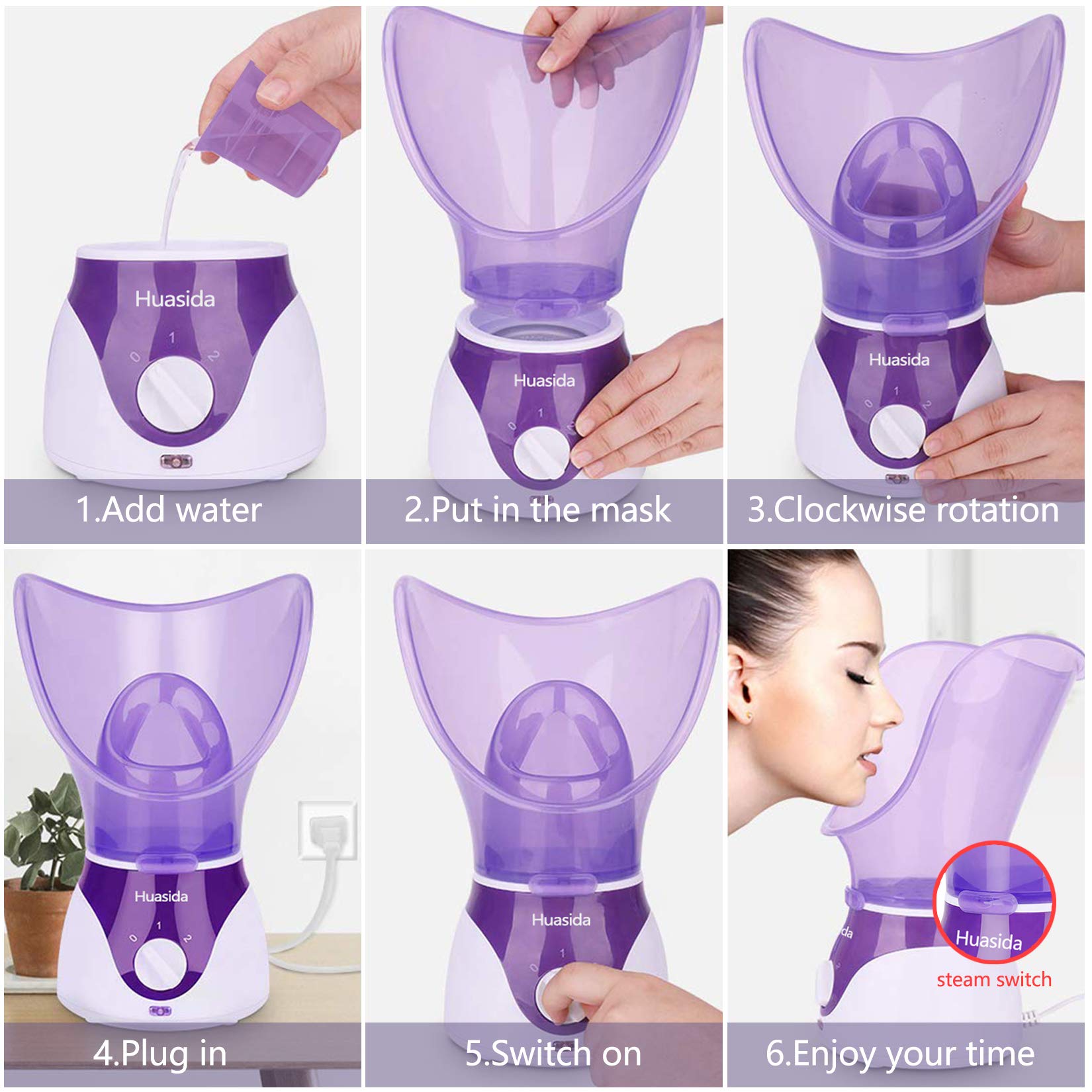 Aceites esenciales junto al dispositivo para aromaterapia suave.