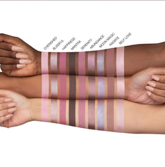 Sombras metalicas de Huda Cuarzo Rosa para toques luminosos