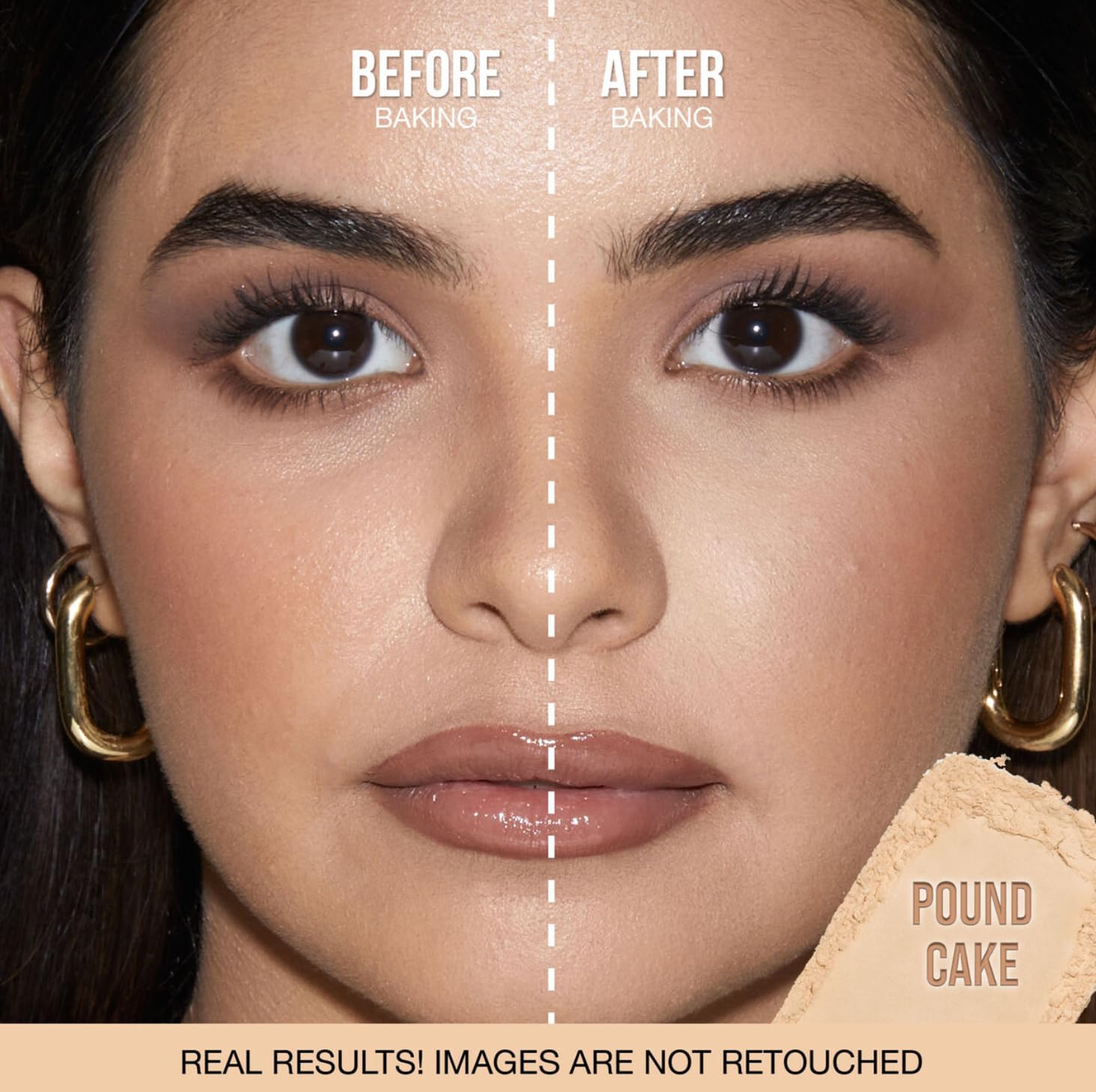 Brillance ciblée avec HUDA BEAUTY Easy Bake et Snatch, fini naturel.