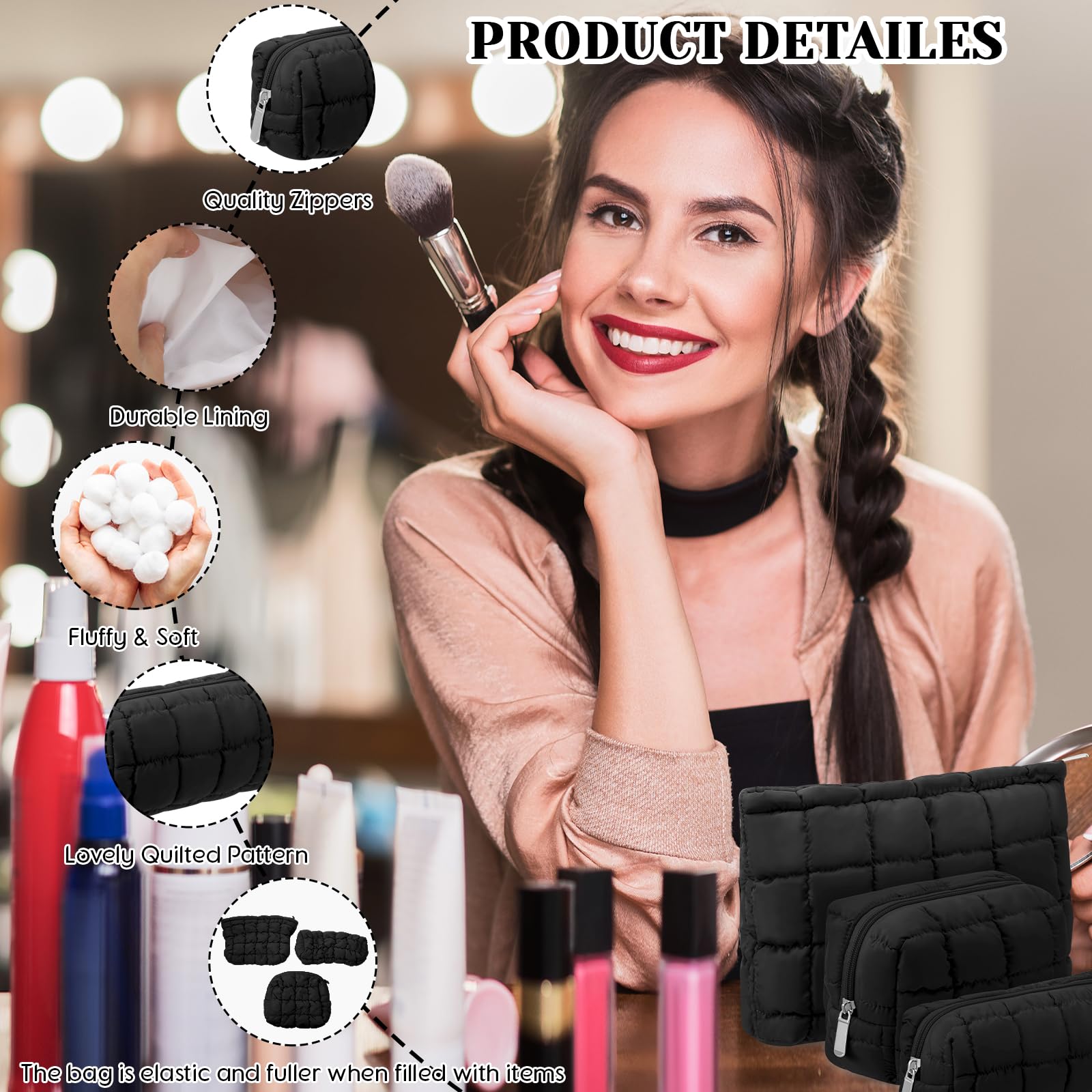 Bolsa Huhumy con cierre duradero para proteger objetos.