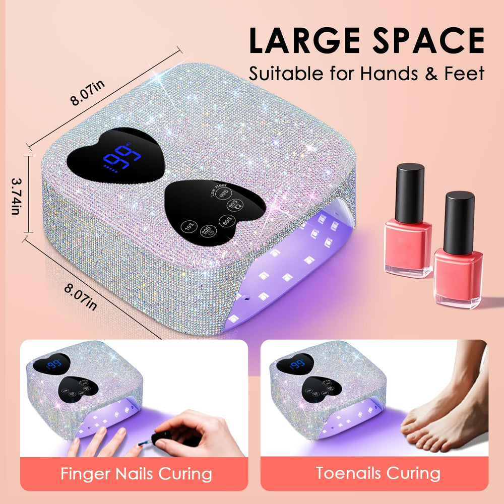 Compatible con geles variados para un acabado profesional con HUITINE