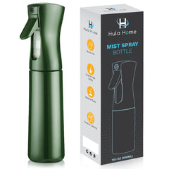 Botella Hula Home con pulverización continua para peinado suave.