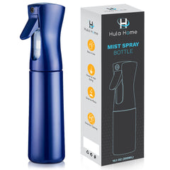 Botella Hula Home con rociador continuo para cabello, niebla fina para peinado preciso.