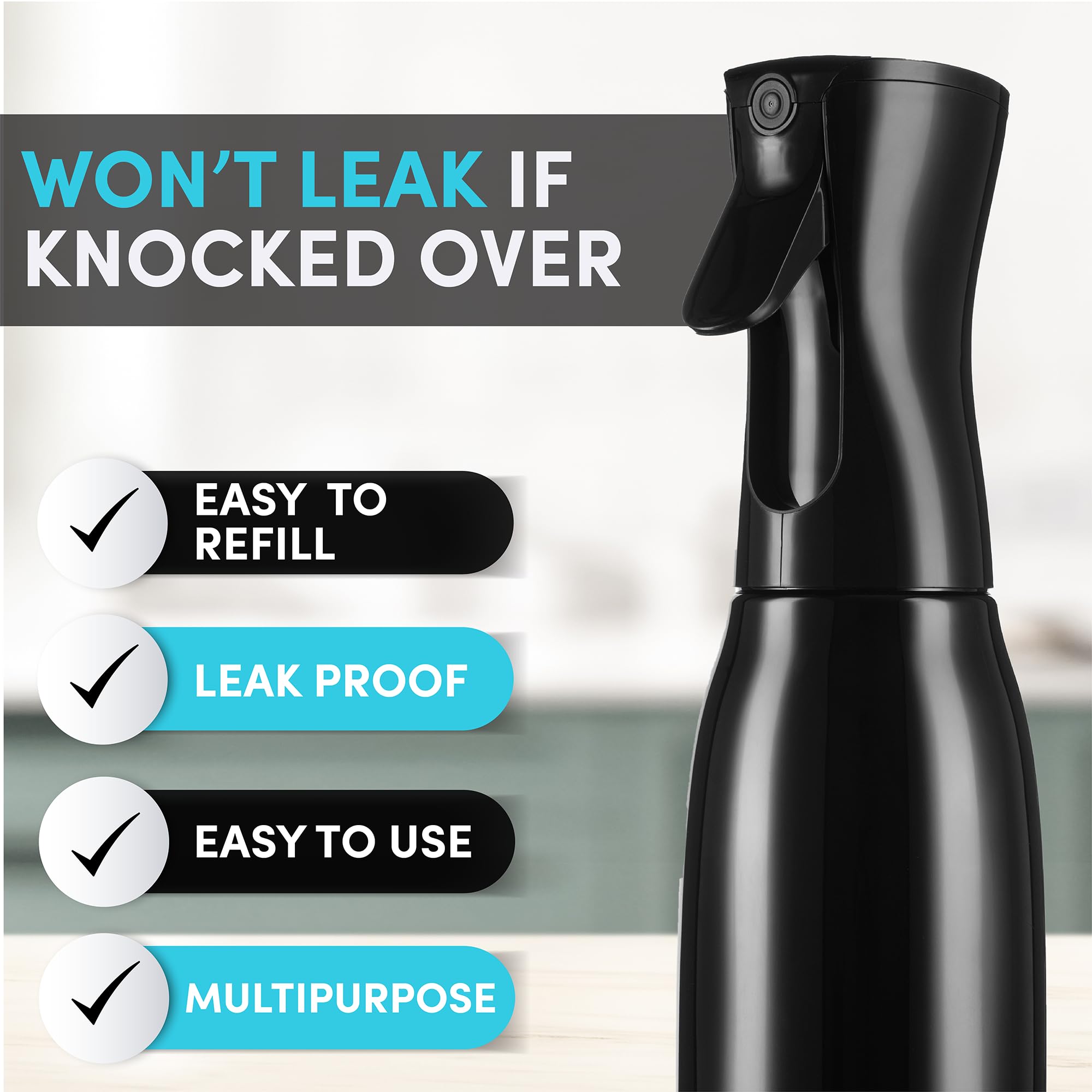 Botella Hula Home para uso doméstico multipropósito: belleza, limpieza y plantas.