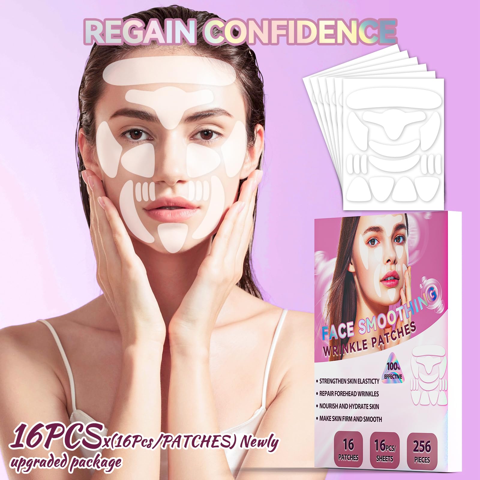 Kit nocturno HULEIWA, cuidado sin agujas para la piel