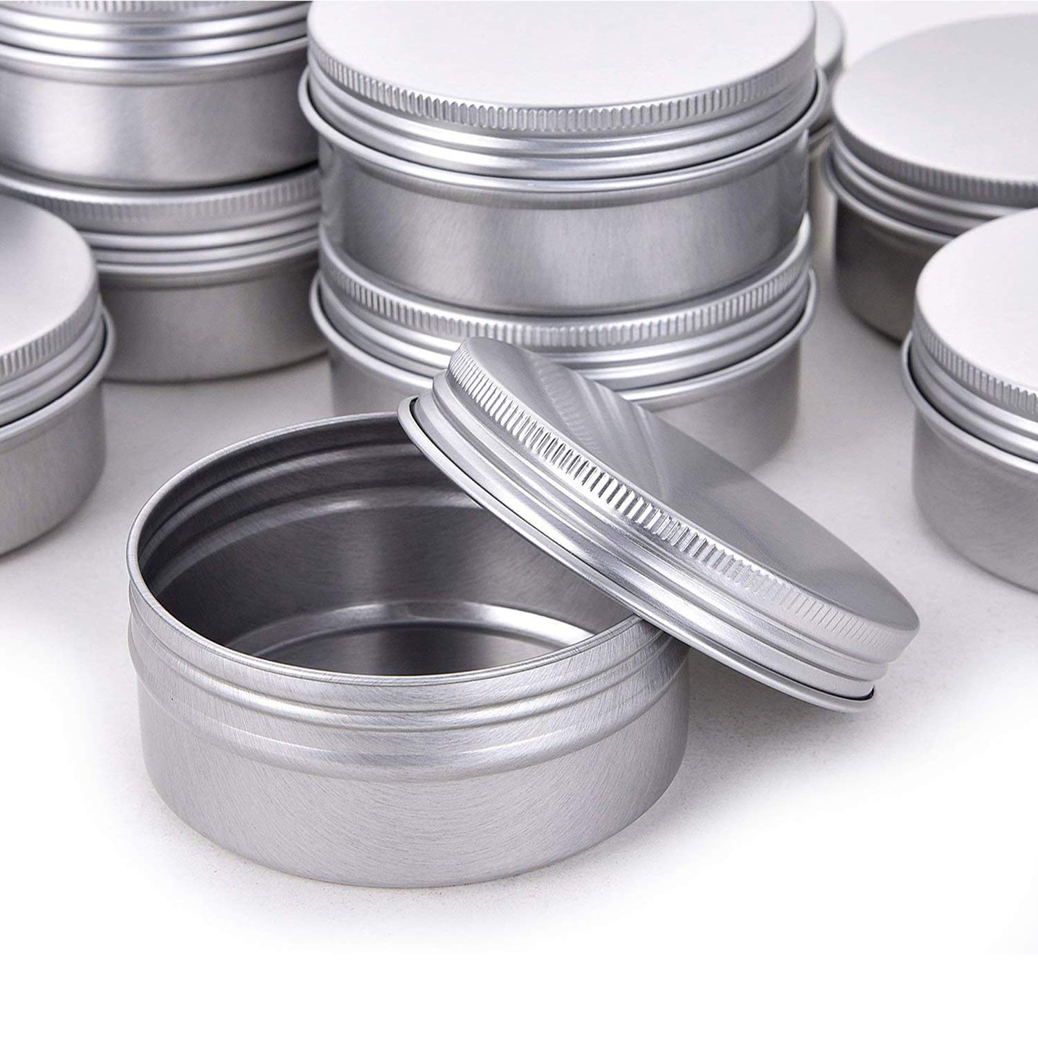 Hulless envase aluminio 15 ml para bálsamo labial, ideal para DIY.