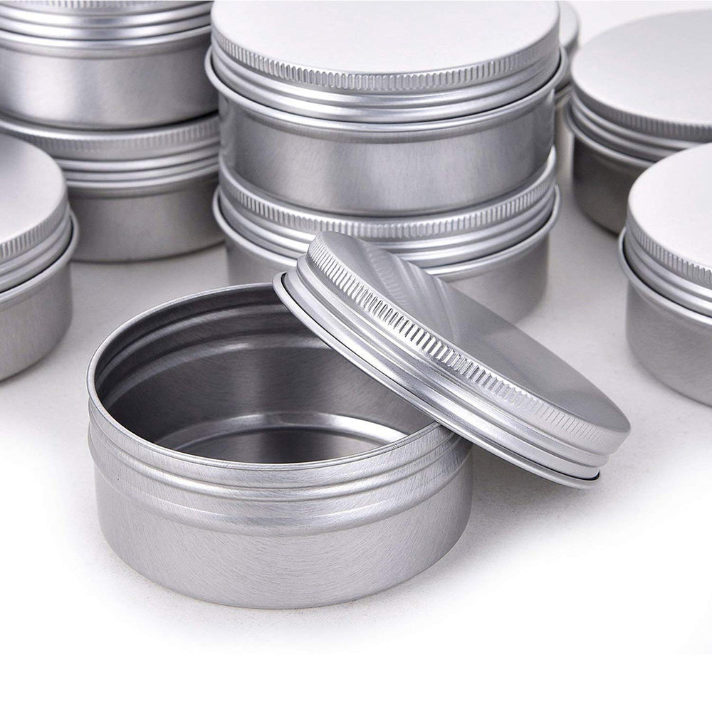 Hulless envase aluminio 15 ml para bálsamo labial, ideal para DIY.