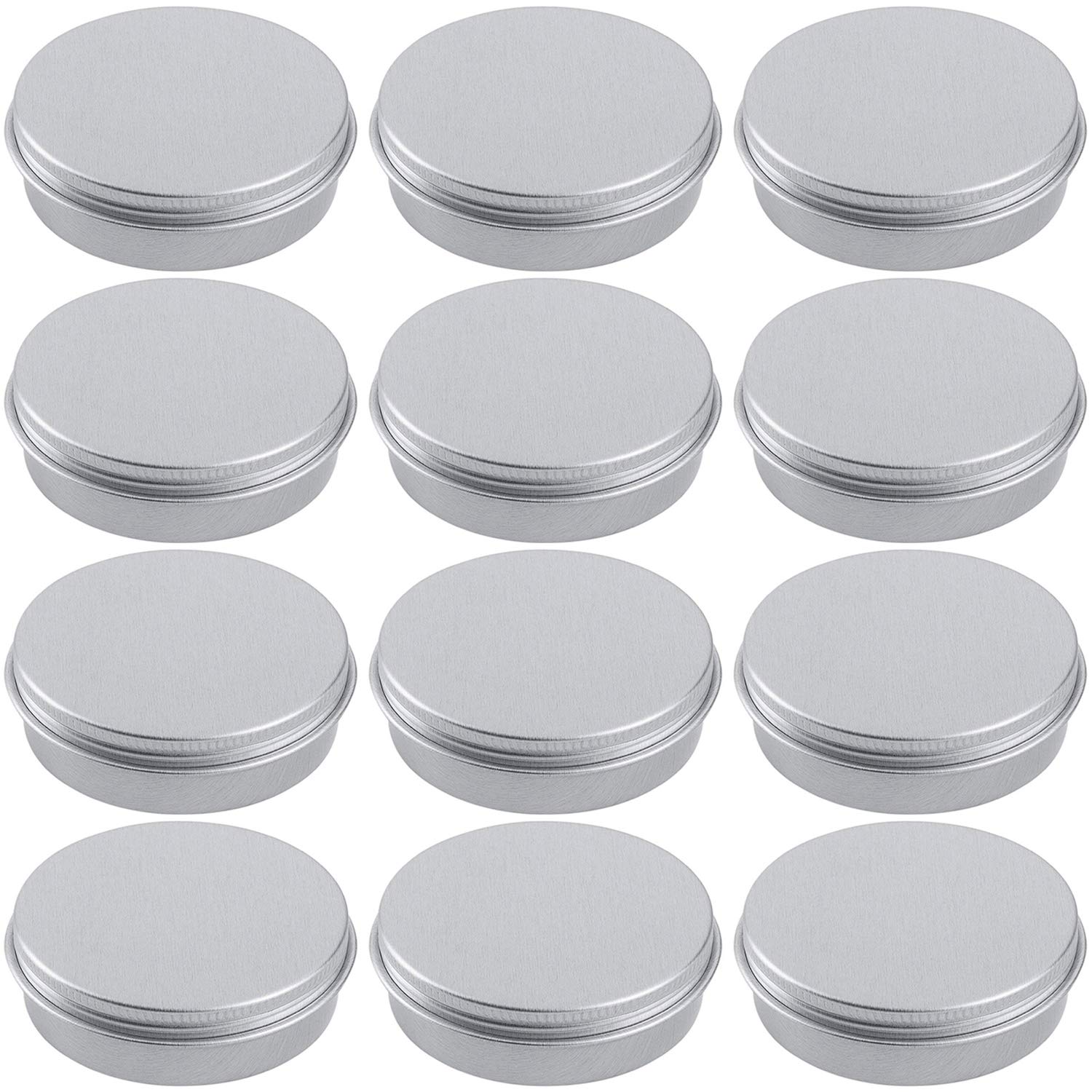 Hulless lata de aluminio 60 ml con tapa rosca, ideal para cosméticos.