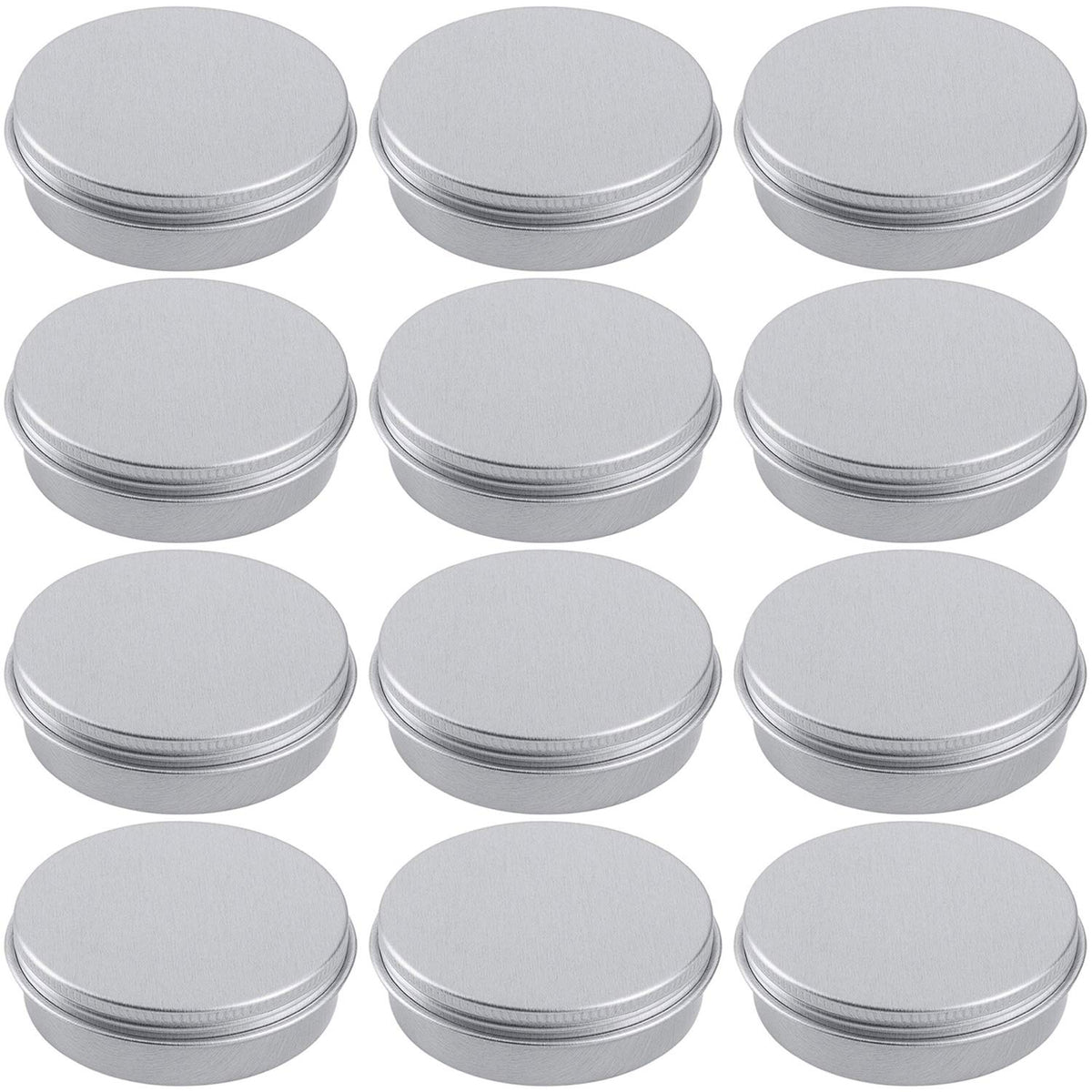 Hulless lata de aluminio 60 ml con tapa rosca, ideal para cosméticos.
