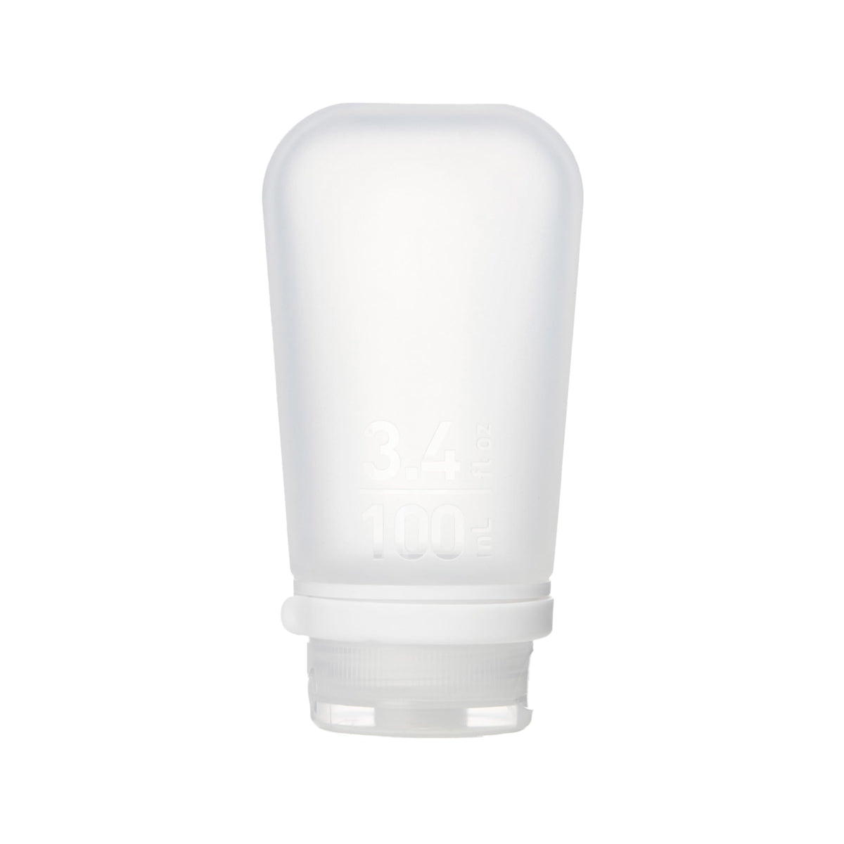 GoToob+ Grande de humangear, botella de viaje 3-4 oz para líquidos, práctico.