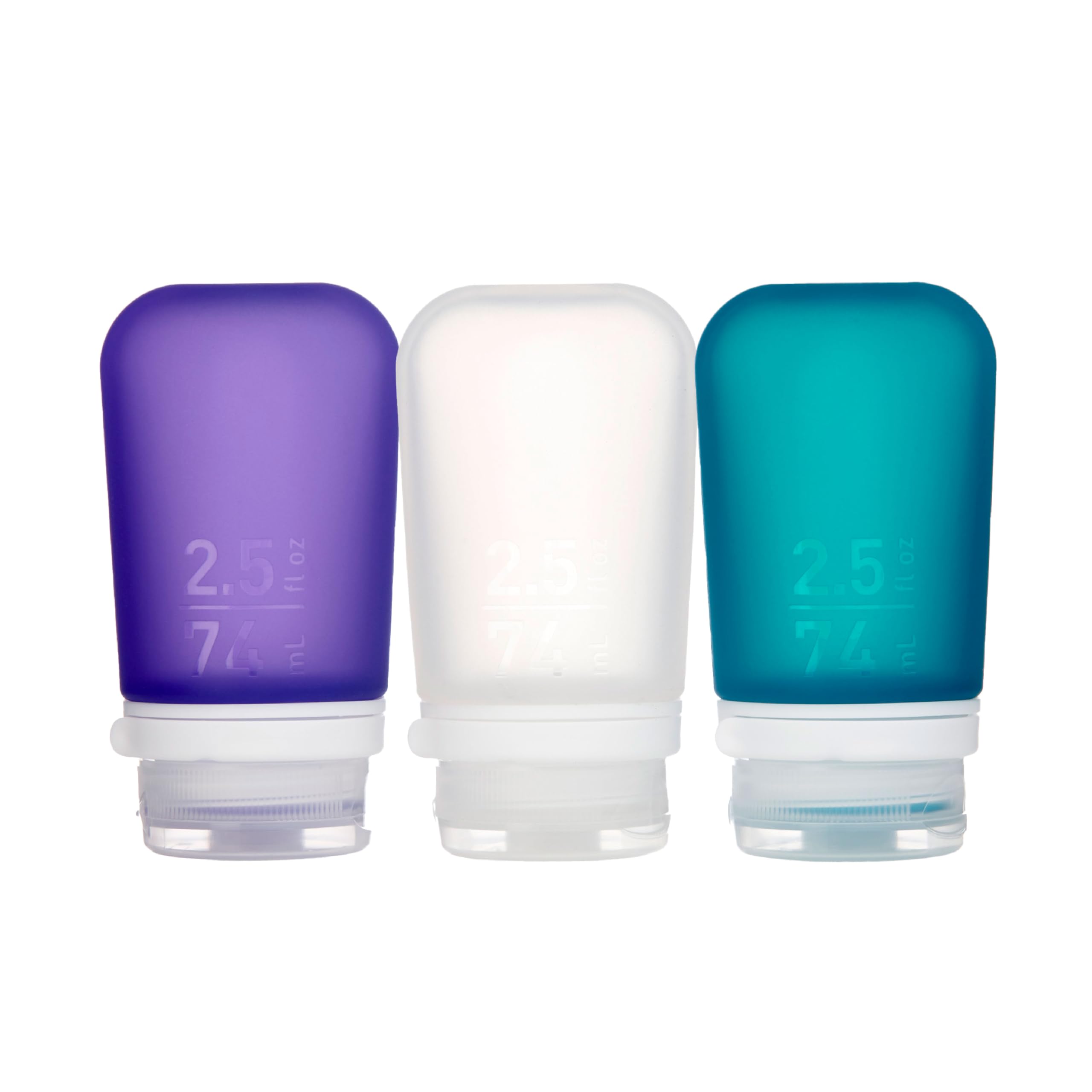 humangear GoToob+ botella de viaje de silicona, 74 ml, ideal para rellenar.