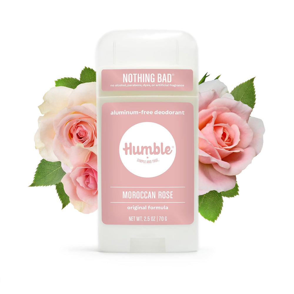 Envase práctico de Humble Brands para uso diario.