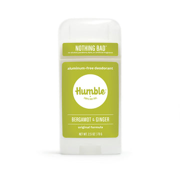 Desodorante Humble Original sin aluminio en envase, control de olor diario