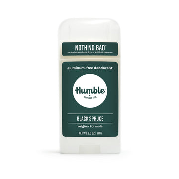 Desodorante Humble Brands Original sin aluminio, embalaje práctico para uso diario y frescura duradera.