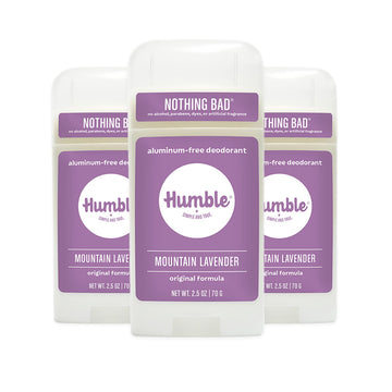 Humble Brands Desodorante Original sin aluminio en envase, control de olor diario.