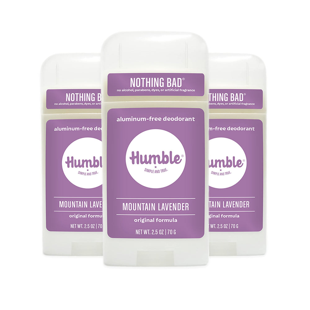 Humble Brands Desodorante Original sin aluminio en envase, control de olor diario.