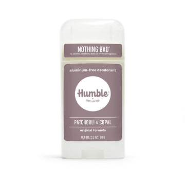 HUMBLE BRANDS Desodorante Original sin aluminio en empaque, frescura duradera para el día.