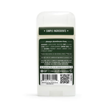Uso diario Humble Brands Original sin aluminio en climas variados, ayuda a mantener la sequedad.