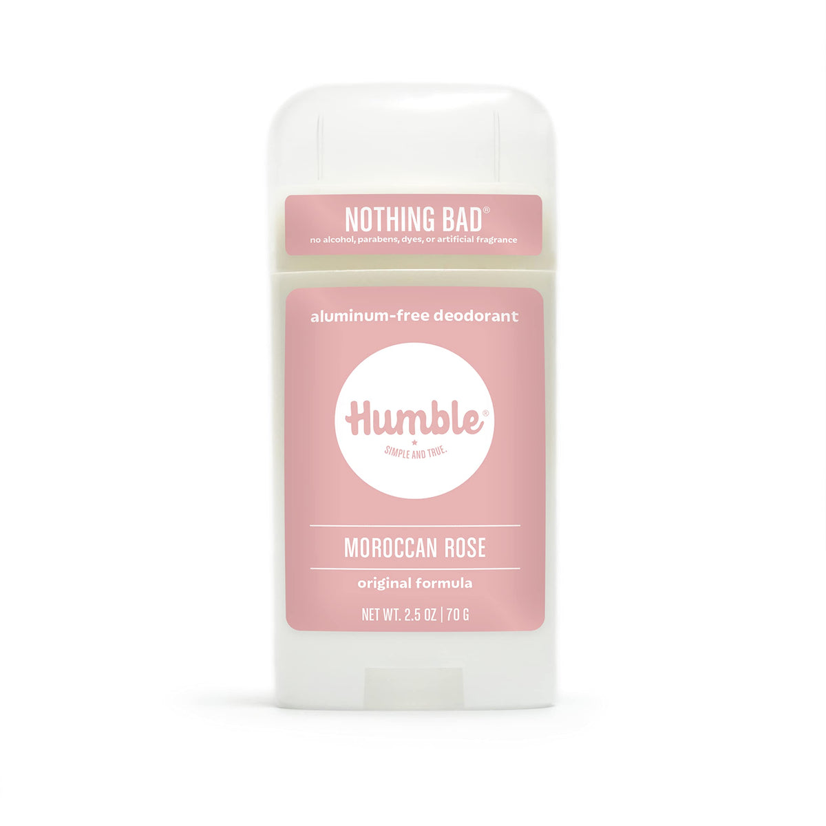 Desodorante Humble Brands Original sin aluminio para uso diario y cómodo.