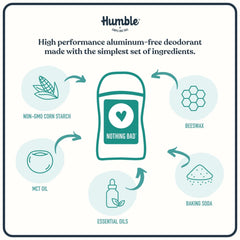 Aplicador de Humble Brands Original sin aluminio, uso diario.