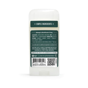 Uso diario recomendado de Humble Brands Original sin aluminio.