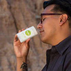 HUMBLE desodorante vegano lavanda de montaña aroma suave para piel sensible.