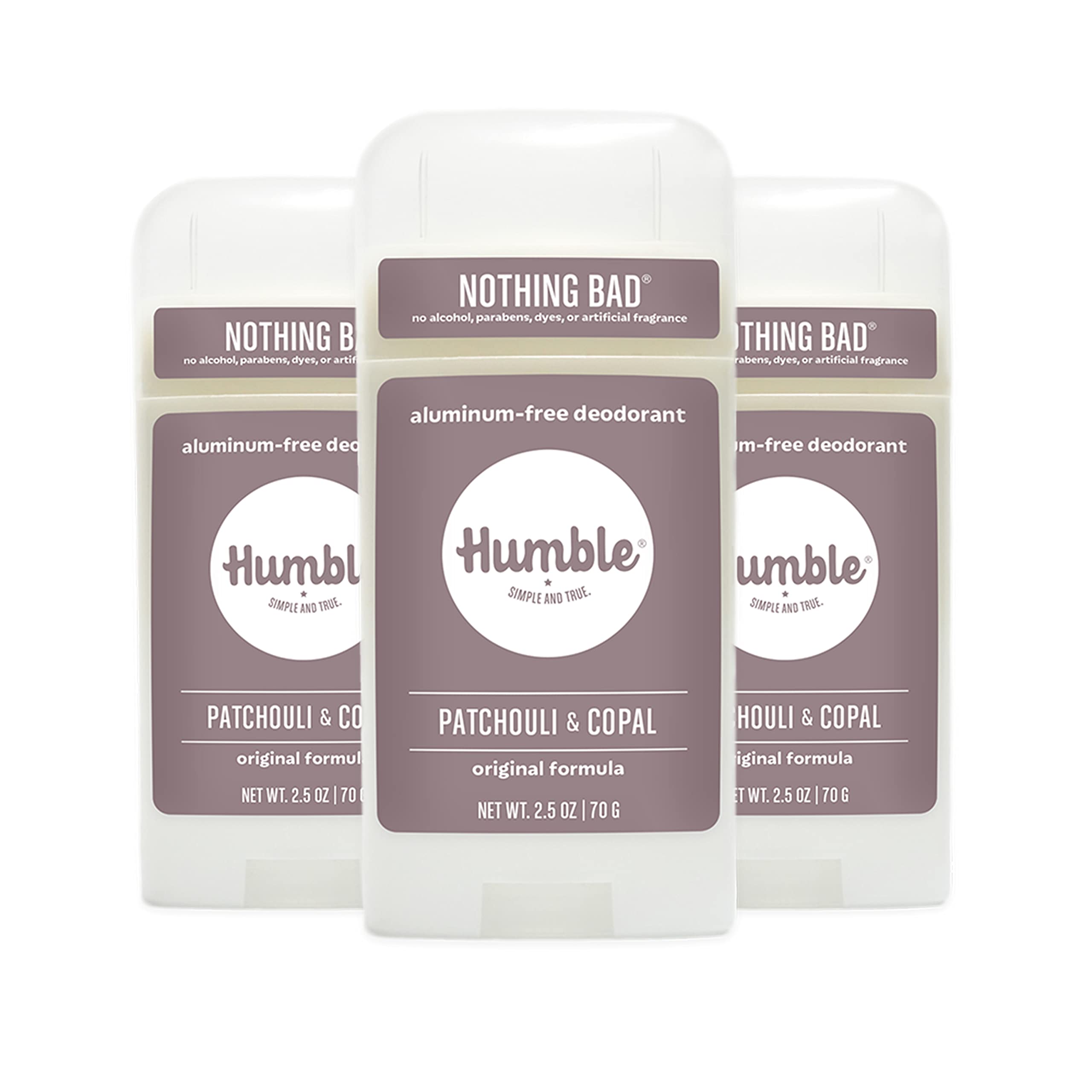 Déodorant Humble Brands Formule Originale - emballage pratique et élégant pour voyages