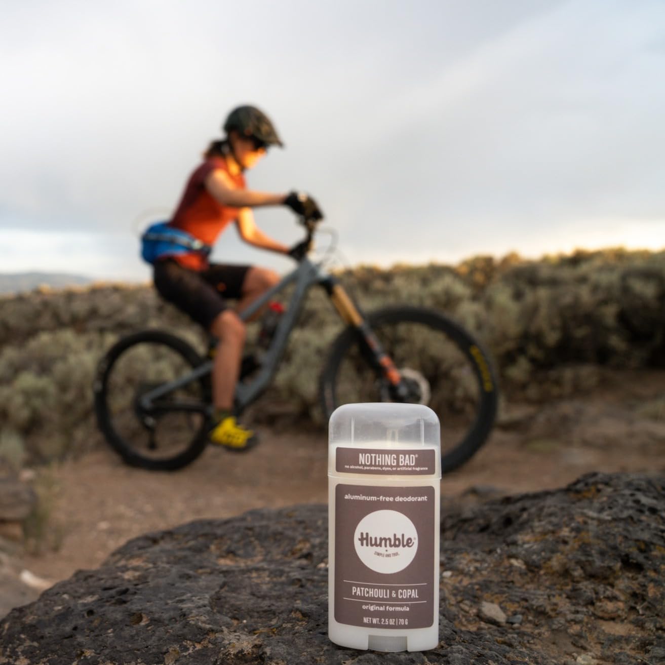 Ingrédients naturels du Déodorant Humble Brands Formule Originale sans aluminium