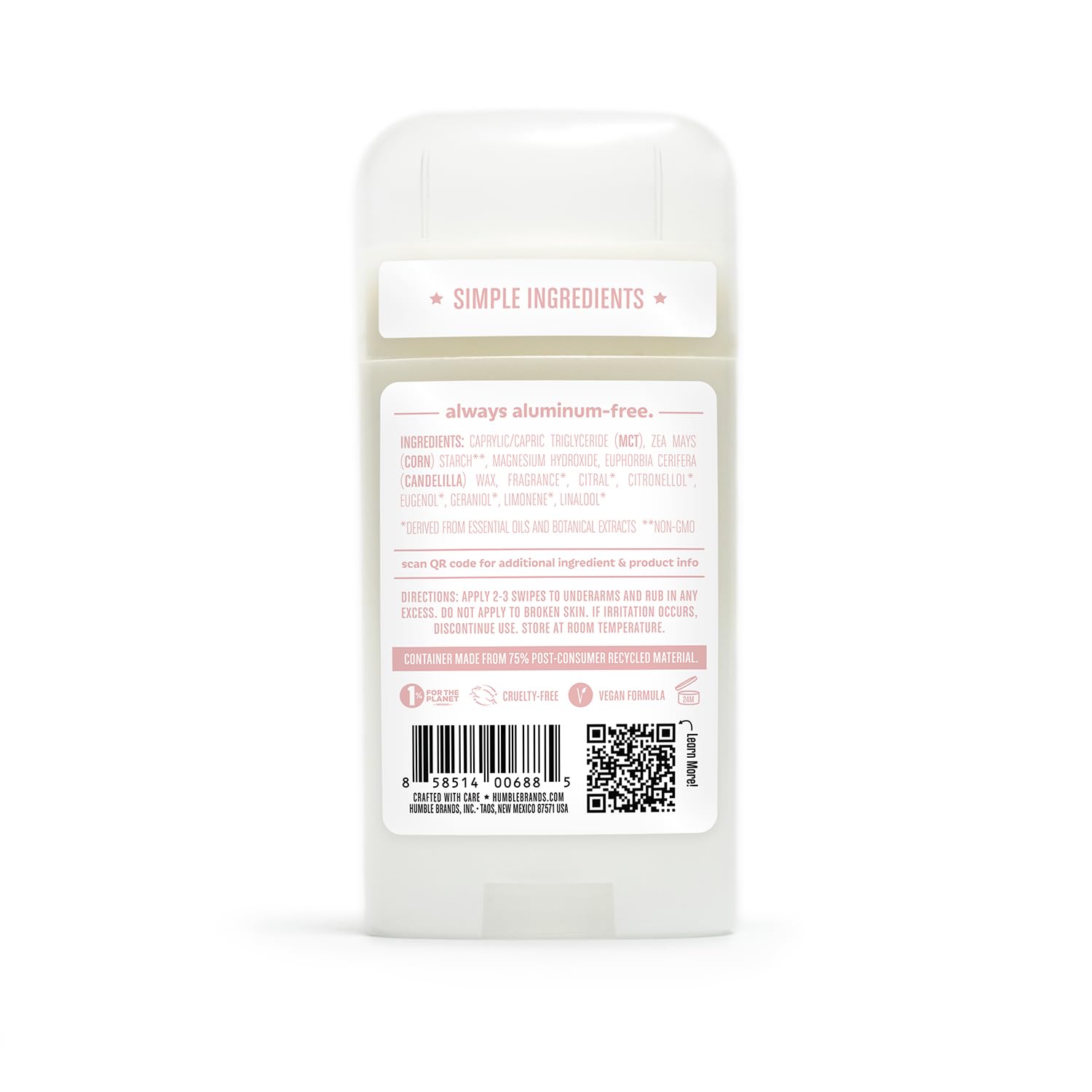HUMBLE pack de 2,5 oz, tres unidades para rotación.