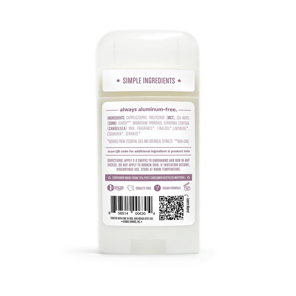 Uso diario con HUMBLE, sensación fresca y duradera gracias a ingredientes naturales.