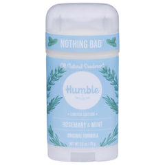 Desodorante Humble Original sin aluminio, empaque de 1 unidad para control de olores diario.
