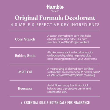 HUMBLE DESODORANTE SIN ALCOHOL, opción segura para piel sensible.