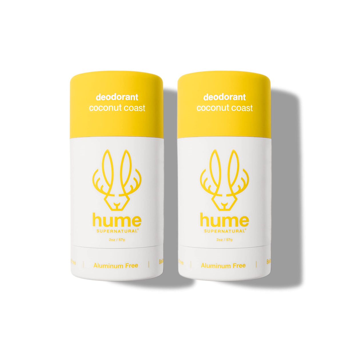 Déodorant sans aluminium Hume Supernatural en stick, soin des aisselles sensibles et fraîcheur durable.